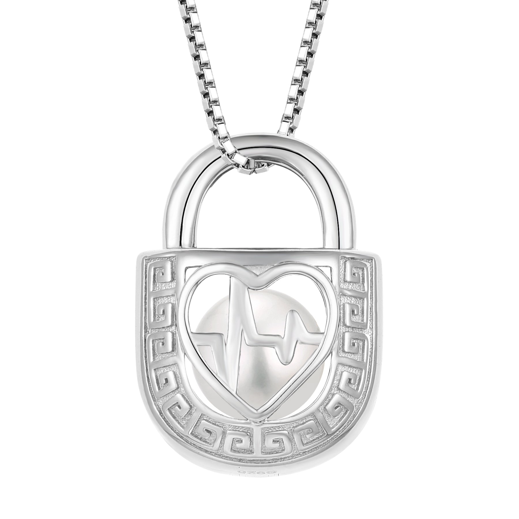Louis Vuitton Authentic Padlock Cuban Link Necklace Lock & Key free LV box  | eBay